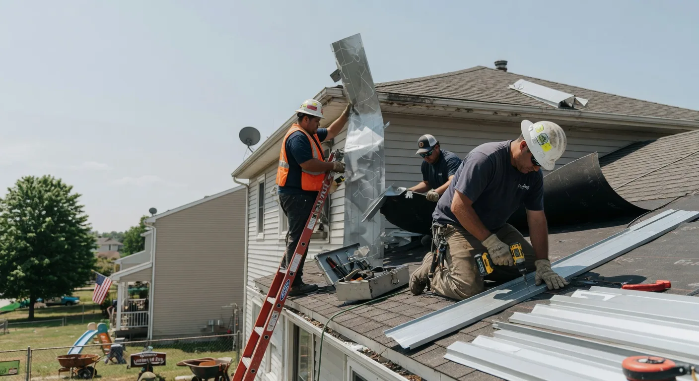 Metal Roof Repair in New Johnsonville, TN